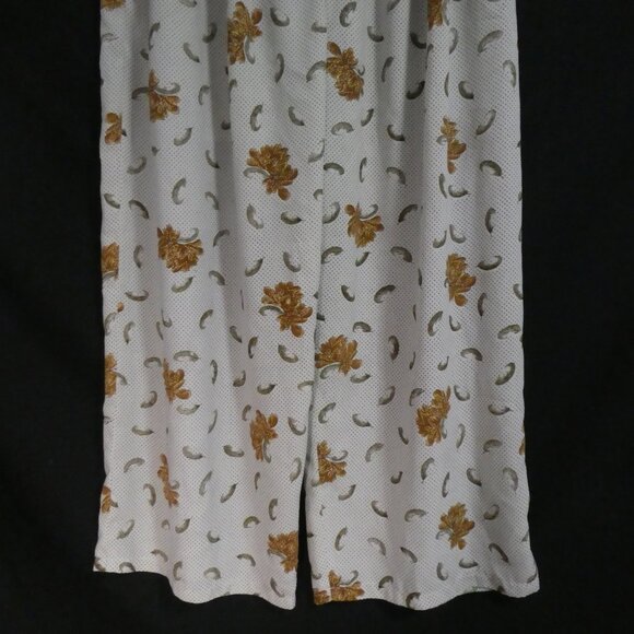 Handmade Floral Print Lounge / Pajama Pants | 13 inch waist, measured - Picture 14 of 16